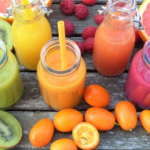 juices and fruits